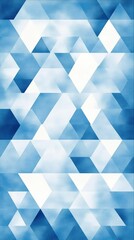 Fototapeta premium Abstract Blue Geometric Triangle Pattern, Geometric Background, Blue Design Abstract, Background