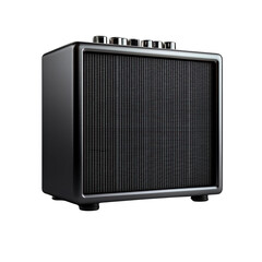 Fototapeta premium Modern portable speaker with sleek design and controls