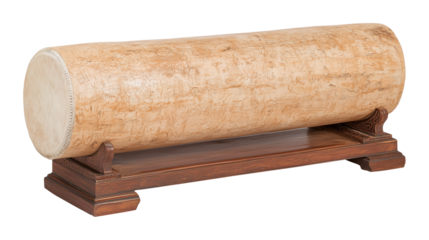 A ceremonial bedug drum, used in Ramadan and Eid celebrations