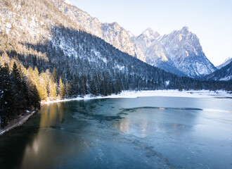 lake in the mountains
