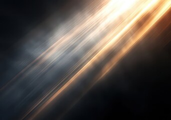 rays of light falling on a black background