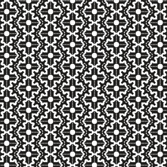 black and white seamless pattern