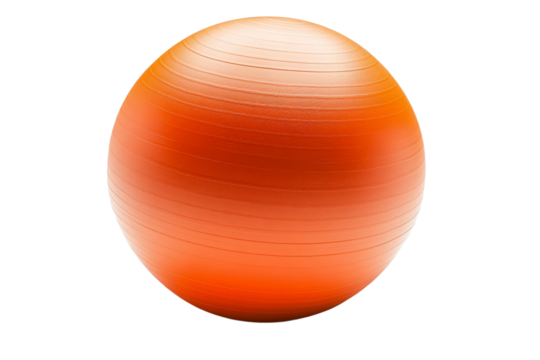 Exercise ball for fitness and stability exercises