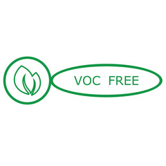 VOC FREE LOGO VECTOR İCON