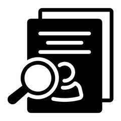 recruitment Solid icon