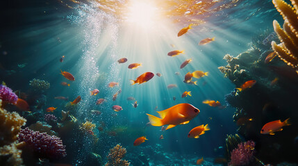 Tropical Fish Coral Reef
