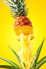 Golden Drips of Pineapple