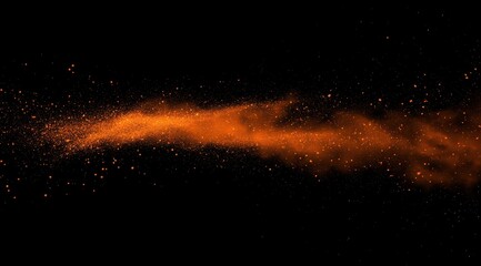 orange glow background, abstract