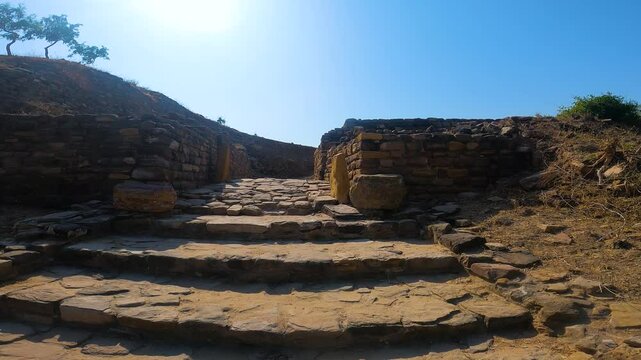Ancient Dholavira Harappan Civilization Archaeological Site