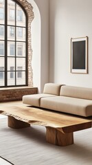 Modern Minimalist Living Room Coffee Table