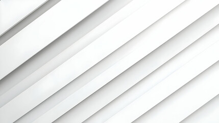 Obraz premium White Diagonal Lines Background with Shadow and Texture Modern Minimalist Design