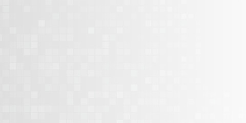 Modern random shifted white cube boxes block background wallpaper banner with copy space simple design abstract