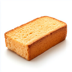 Rectangular Slice of Plain Pound Cake