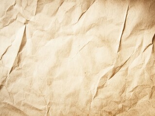 Blank paper brown - white color grunge crumpled recycled paper backgrounds
