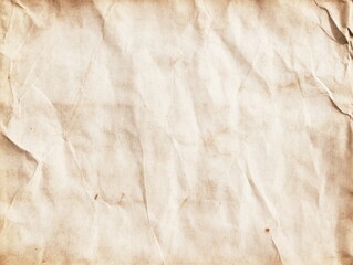 Blank paper brown - white color grunge crumpled recycled paper backgrounds