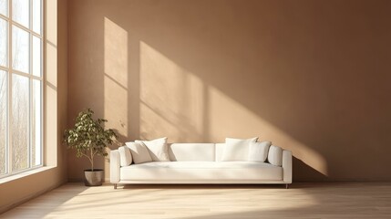 Modern Minimalist Living Room Interior Design