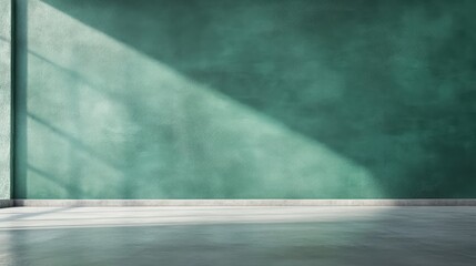 Deep emerald backdrop with soft shadows and a modern matte texture, ideal for branding and advertisements. No text, no people.