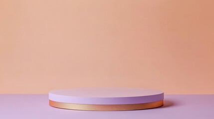 Abstract Minimalist Pastel Product Display
