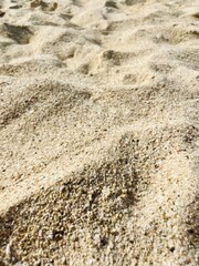 Natural sea sand texture, sea sand background