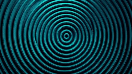 A mesmerizing pattern of concentric circles in soothing blue tones, creating a sense of depth and tranquility.