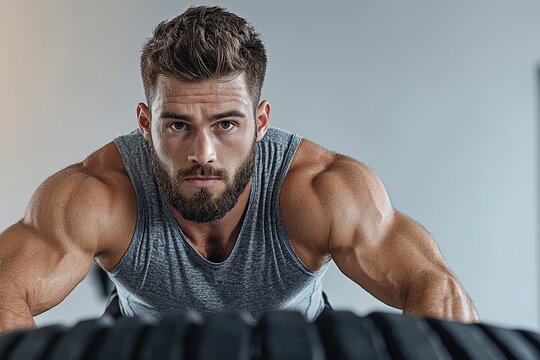 A professional athlete demonstrating advanced sports equipment for peak performance.