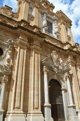 Sicilia, Trapani, particolare della cattedrale