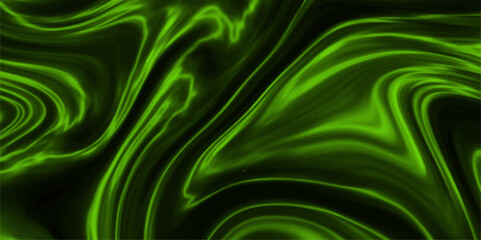 The texture of black and green marble pattern modern style Liquid background. green marble pattern texture natural background.Paper with soft waves and black fabric liquid metallic art paint texture.