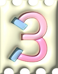 3D Ransom Letter Number 3