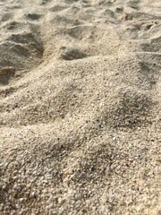 Natural sea sand texture, sea sand background
