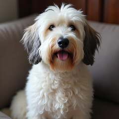 old english sheepdog portrait