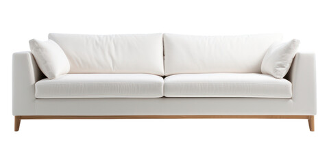 Fototapeta premium PNG Minimalist sofa furniture cushion pillow.