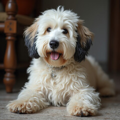 old english sheepdog portrait