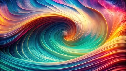 Obraz premium Swirling wave background with abstract colors, Colorful backgrounds, Abstract Japanese wave pattern