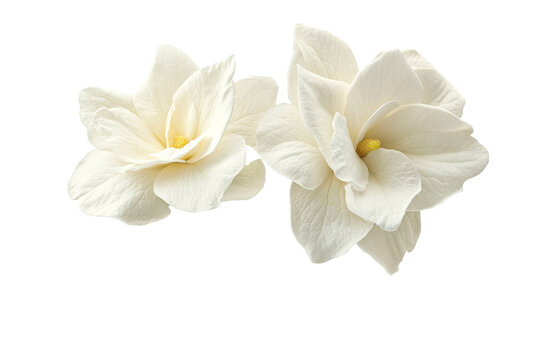 Fototapeta Elegant white flowers in delicate bloom