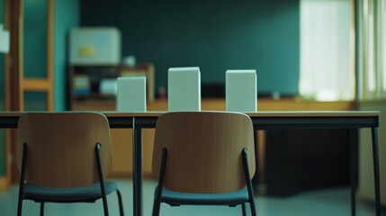 Election rule communication in a public relations office. Featuring effective messaging