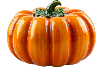 Decorative ceramic pumpkin for autumn decor