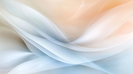Soft Abstract Background with Flowing Light Colors and Textures