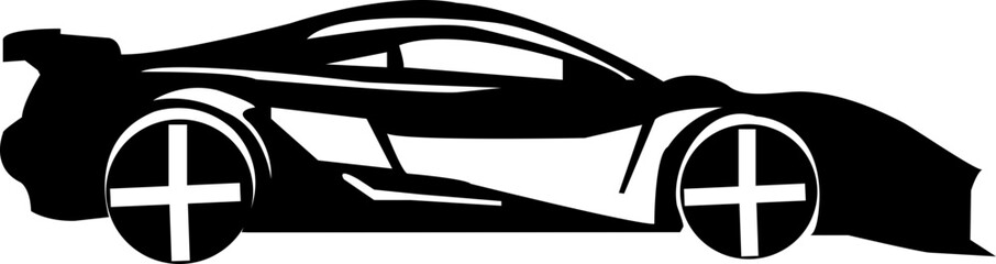 car sports silhouette vector file svg black color beautiful car 