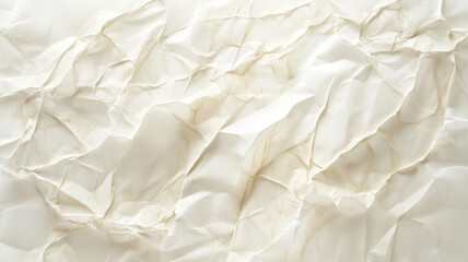 Obraz premium A piece of paper with a lot of wrinkles and creases