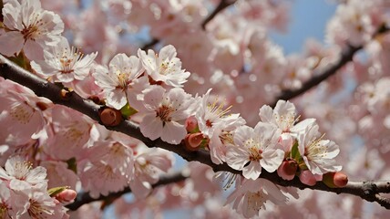 Obraz premium pink cherry blossom