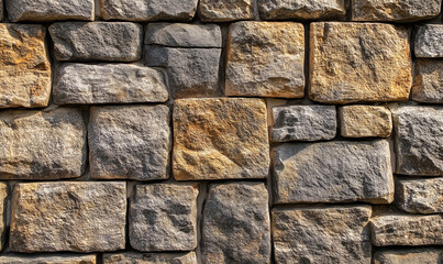 Naklejka premium Polished quartz stone bricks forming a seamless, elegant wall with luxurious texture and style.