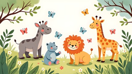 Obraz premium Fairy Tale Forest Partners