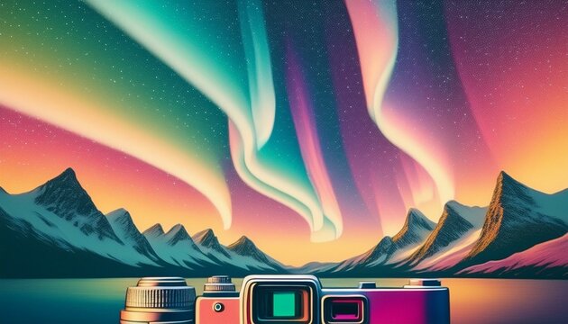 Aurora camera illustration