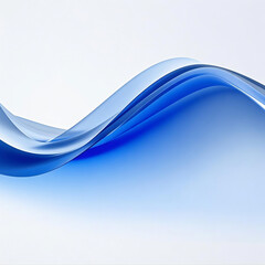 Minimalist Flowing Lines with a Soft Glow and Depth Effect &ndash; Stylish High-Resolution Background for Websites