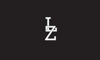  LZ, ZL, Z , L , Abstract Letters Logo Monogram