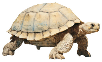 Obraz premium PNG A portrait of Big old giant turtle reptile animal wildlife.