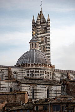 The beautiful Siena in Tuscany, Italy