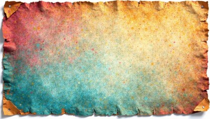 Naklejka premium Distressed paper background with worn edges and creases , decayed wood , worn look, aged paper