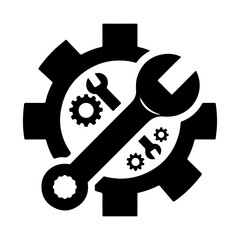 settings icon vector illustration