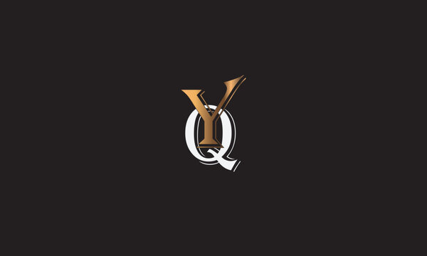 QY, YQ, Y , Q , Abstract Letters Logo Monogram